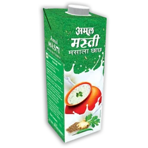 Amul Spiced Buttermilk, 200 ml Carton