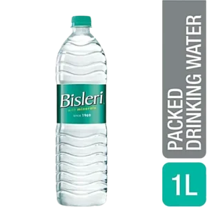 Bisleri Packaged Drinking Water - With Added Minerals, 1 L Bottle