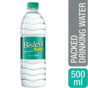 Bisleri Packaged Drinking Water - With Added Minerals, 500 ml Bottle